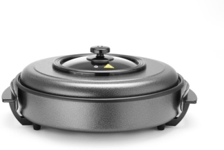 HENDI Partypfanne, Innentopf 400x50 mm, 230V/1400W, ⌀400x(H)190mm