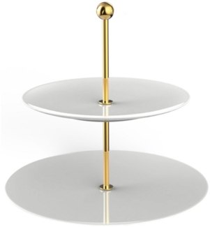 Etagere 27,5 x 27,5 x 27 cm MetroChic blanc Gifts Villeroy & Boch Signature Etagere, Spülmaschinenfest