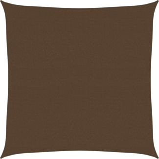vidaXL Sonnensegel 160 g/m² Braun 4,5x4,5 m HDPE 311772