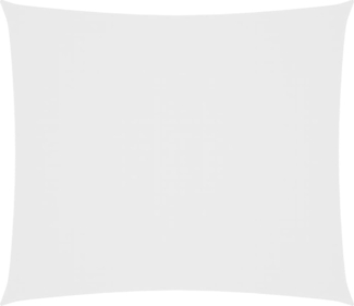 vidaXL Sonnensegel Oxford-Gewebe Rechteckig 2x2,5 m Weiß 135254