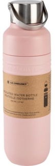 Le Creuset Trinkflasche 500ml Shell Pink Edelstahl