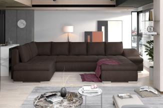 Wohnideebilder Giovanni Dunkelbraun Ecksofas & Eckcouches GI55