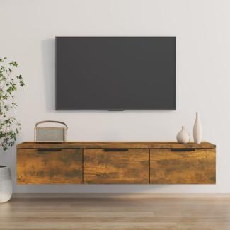 vidaXL Wandschrank Räuchereiche 102x30x20 cm Holzwerkstoff 817096