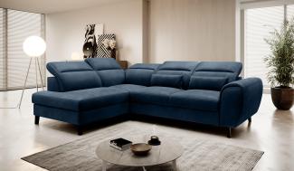 Wohnideebilder Noble Dunkelblau Ecksofas & Eckcouches CO-NOB-LT-40NU