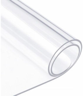 ElitVita Tischdecke Tischabdeckung Tischmatte Transparente, 2 mm, wasserdicht (1-tlg), abgerundete Kanten, Fleckenschutz, Tischfolie für Küchen Restaurants