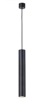 s.luce Pendelleuchte Hängelampe Crutch Zylinderform Schwarz