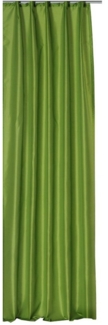Haus und Deko Gardine Vorhang Kräuselband halbtransparent Wildseiden Optik 140x245cm Trend, Kräuselband (1 St), halbtransparent, Polyester
