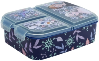 Disney Frozen Kinder Brotdose – Lunchbox mit 3 Fächern & tollem Design