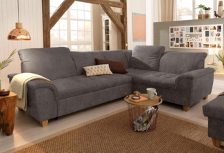 Home affaire Ecksofa Lyla L-Form, wahlweise mit Rückenfunktion und Bettfunktion
