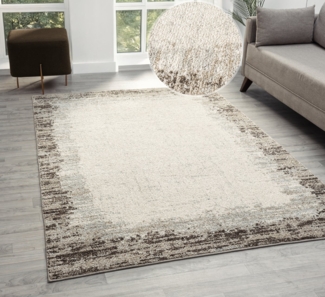 OTTO home Teppich Leksa, rechteckig, Höhe: 15 mm, im Vintage-Look, Wohnzimmer, Schlafzimmer, Esszimmer