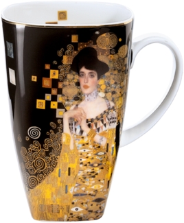 Goebel / Gustav Klimt - Adele Bloch-Bauer,Künstlertasse,Klimt - Adele,12,5cm x 9,0cm x 14,0cm / Bone China / 12,5cm x 9,0cm x 14,0cm