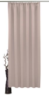 VHG Verdunkelungsvorhang Leon, Kräuselband (1 St), verdunkelnd, Polyester, Raumverdunklung