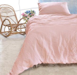 Wohnen und Accessoires GmbH & Co. KG Bettwäsche Leinen Bettwäsche-Set Sintra 100% Leinen - hergestellt in Portugal, 2 teilig, 100% Leinen