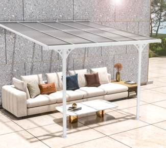 Westmann Terrassenüberdachung "Bruce 313", weiß, 300 x 313 x 270 cm (L x B x H)