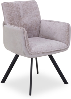 Polsterstuhl HARPER HARARE (LBH 63x64x86 cm)