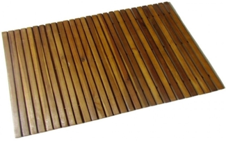 vidaXL Badematte Akazienholz 80x50 cm 41586