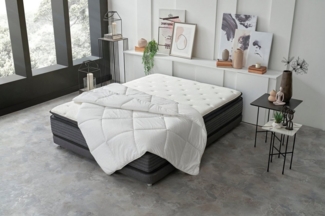 Yatas Bedding Kunstfaserbettdecke Anti-Stress Decke, Decke 135x200, 200x200 cm & weitere Größen, Sommer, Herbst, allergiker geeignet (Hausstauballergiker)