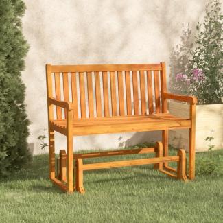 vidaXL Garten-Schaukelbank 110 cm Massivholz Akazie 316608