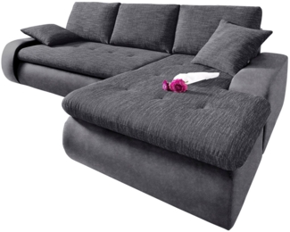 TRENDMANUFAKTUR Ecksofa Indie, modern und bequem, Materialmix, OTTOs Choice, L-Form, wahlweise XL oder XXL