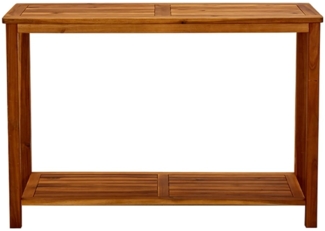 vidaXL Garten Konsolentisch 110x40x75 cm Massivholz Akazie 316406