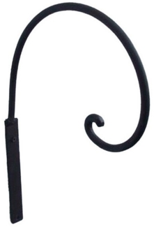 Deko-Impression Wandhaken Blumenhaken, Laternenhaken, Wandhaken, Eisenhaken, massiv, Landhaus, (1-St)