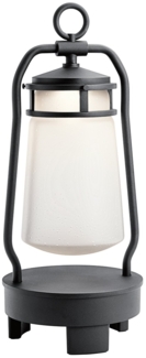 Elstead Lighting Lyndon Portable Bluetooth Speaker Lantern - EU Plug schwarz IP44