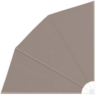vidaXL Balkon Sichtschutz Taupe 210 x 210 cm Stoff 42000936