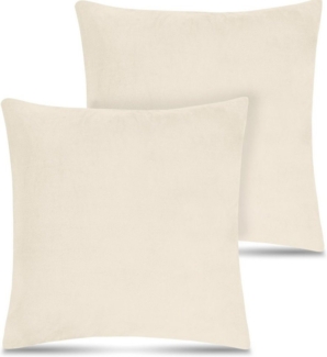 Aspero Kissenbezüge 2 Flanell Kissenbezüge Asmara, aus extra weichem Material