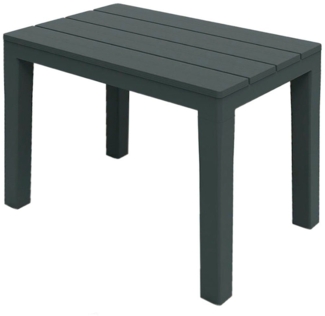 Spetebo Gartentisch Gartentisch TIMOR 60 x 38 cm - Farbe: anthrazit