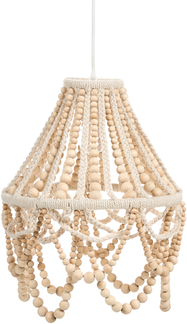 Kronleuchter MENIK Holz Hellbraun