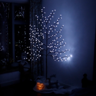 CCLIFE LED Baum Led Lichterbaum Indoor Weihnachtsbaum, Kirschblütenbaum Lichterdeko