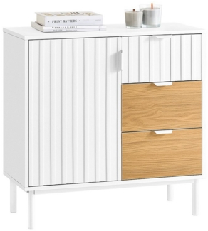 SoBuy Sideboard FSB91, Küchenschrank Buffet Aufbewahrungsschrank Kommode