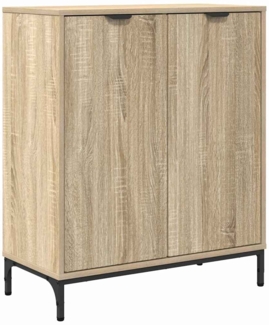 vidaXL Sideboard Sonoma-Eiche 69,5 x 33 x 82 cm Holzwerkstoff 883426
