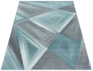 Homtex Teppich, 80 x 150 cm, Wunderschöne Teppich, Moderner Designer, rechteckig, 7 mm, Kurzflor