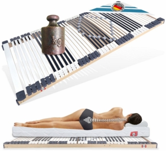 Benninger Bettsysteme extra stabiler 44 Leisten Lattenrost starr 100x200 cm