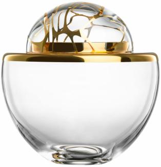 Eisch Dose Stargate Gold, Aufbewahrung, Snackschale, Dekoschale, Kristallglas, Gold, 17. 1 cm, 49937117