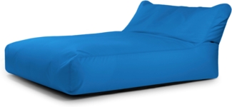 Sitzsack ‘Sofa Sunbed‘, Bezugstoff - Colorin, 100% Olefin, Azure, 80x180x140 cm cm.