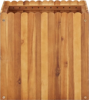 vidaXL Garten-Hochbeet 50 x 50 x 50 cm Massivholz Akazie 45927
