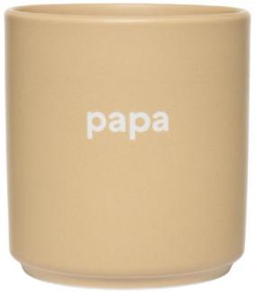 Design Letters Becher VIP Favourite Cup Papa Beige 10101002BEIGEPAPA