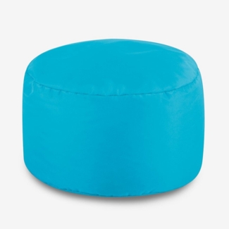 Bean Bag Bazaar Sitzpuff, Wasserabweisend, Fußhocker XL Sitzpouf Outdoor, Puff Hocker Groß, Sitzsack Hocker, Sitzkissen