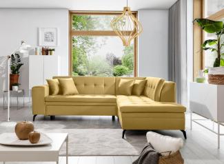 Wohnideebilder Lanvin Gelb Ecksofas & Eckcouches CO-LAN-RT-45SA