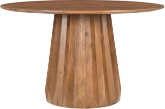 SIT Esstisch MANGO NATURAL (1-St), runde Tischplatte