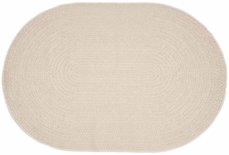 vidaXL Teppich ZIZUR Creme PP 42000867