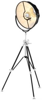 Casa Padrino Luxus Stehleuchte Schwarz - Luxury Collection