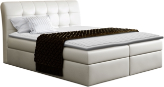 Boxspringbett Cazeres, Natur, 160x200 cm