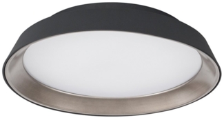 Nova Luce 9081270 VELA LED Deckenleuchte 1-flammig 3000K Schwarz Kaffeebraun