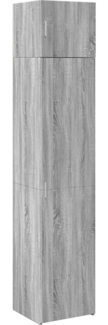 vidaXL Hochschrank Schmal Grau Sonoma 45x42,5x225 cm Holzwerkstoff 3281292