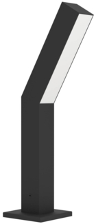 Eglo LED Sockelleuchte Ugento schwarz 36 x 15 cm warmweiß