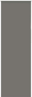 vidaXL Verdunkelungsrollo Grau 80x230 cm Stoffbreite 75,7 cm Polyester 4011202