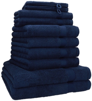 Betz Handtuch Set 10-tlg. Handtuch-Set PREMIUM, 100% Baumwolle (10-St), 100% Baumwolle